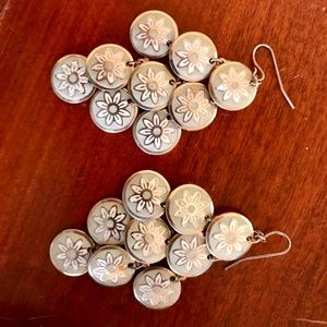 Gorgeous Chandelier Disc Earrings